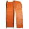 Burlap Ribbon --- 1-3/8" x 20 yards --- 100% Jute --- Orange Color